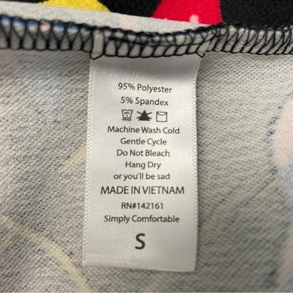 NWT LulaRoe Cassie Skirt Space Ships Size Small - Picture 5 of 5